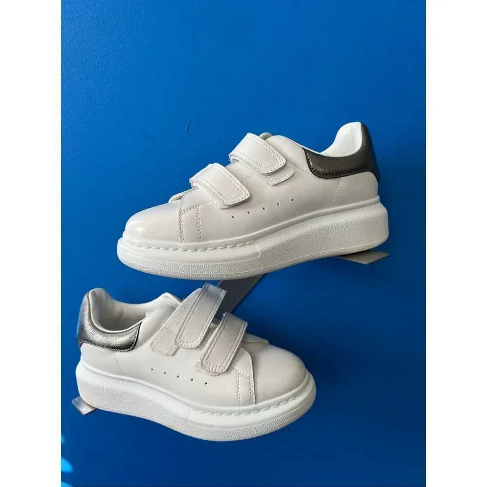 Alexander McQueen Tread Logo Sock Sneaker Black Size 32 eu and 1 us